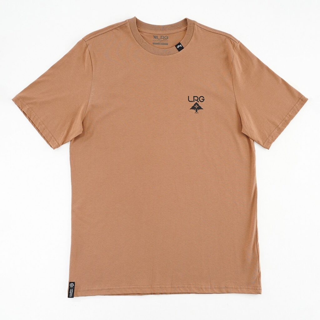 CAMISETA LRG LOGO PLUS TEE - MARROM