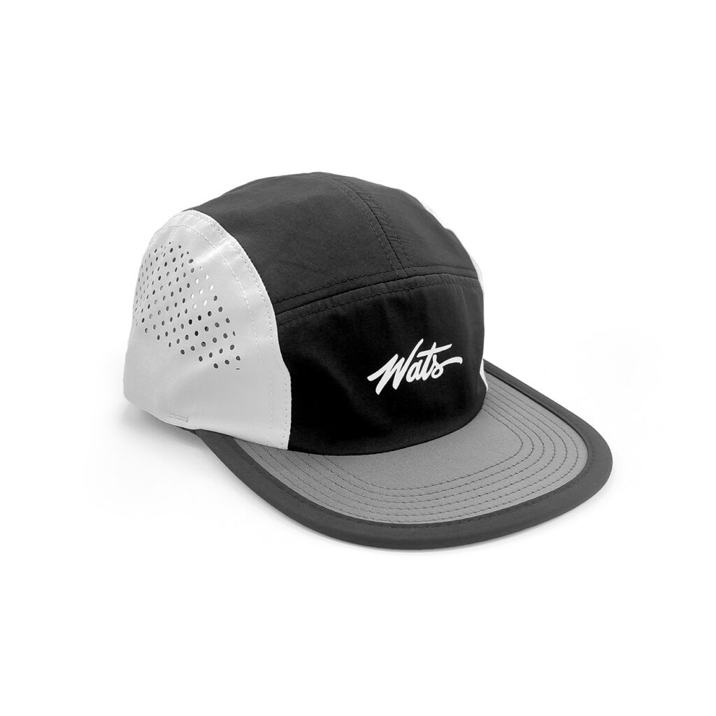 BONÉ WATS FIVE PANEL TAG - PRETO+BRANCO - Image 2