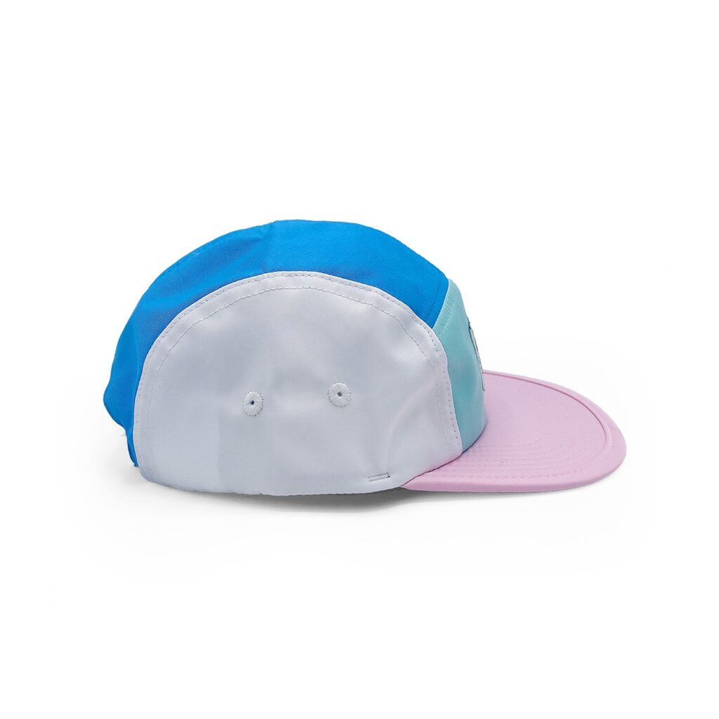 BONÉ WATS FIVE PANEL SUMMER - BRANCO+AZUL+ROSA - Image 3