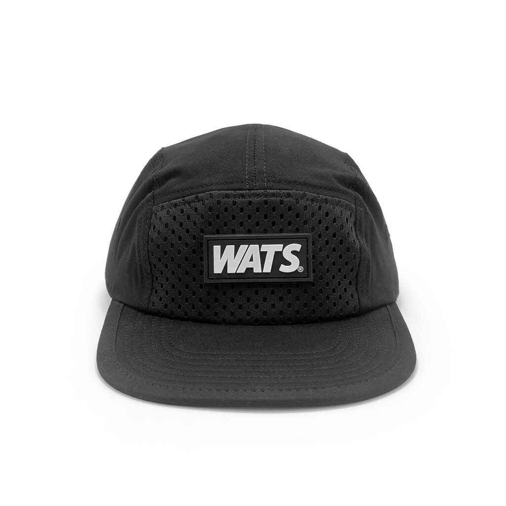 BONÉ WATS FIVE PANEL TELA - PRETO
