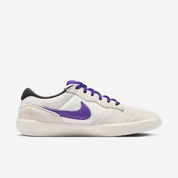 TENIS NIKE SB  FORCE 58 - BEGE+ROXO