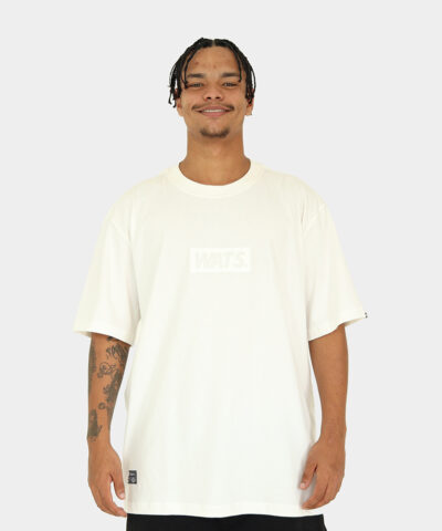 CAMISETA WATS OVERSIZED BOX - OFFWHITE