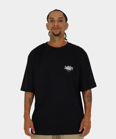 CAMISETA WATS OVERSIZED HEROK - PRETO