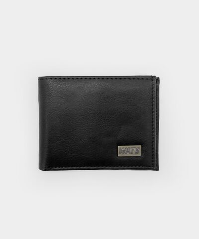 CARTEIRA WATS STEEL - PRETO