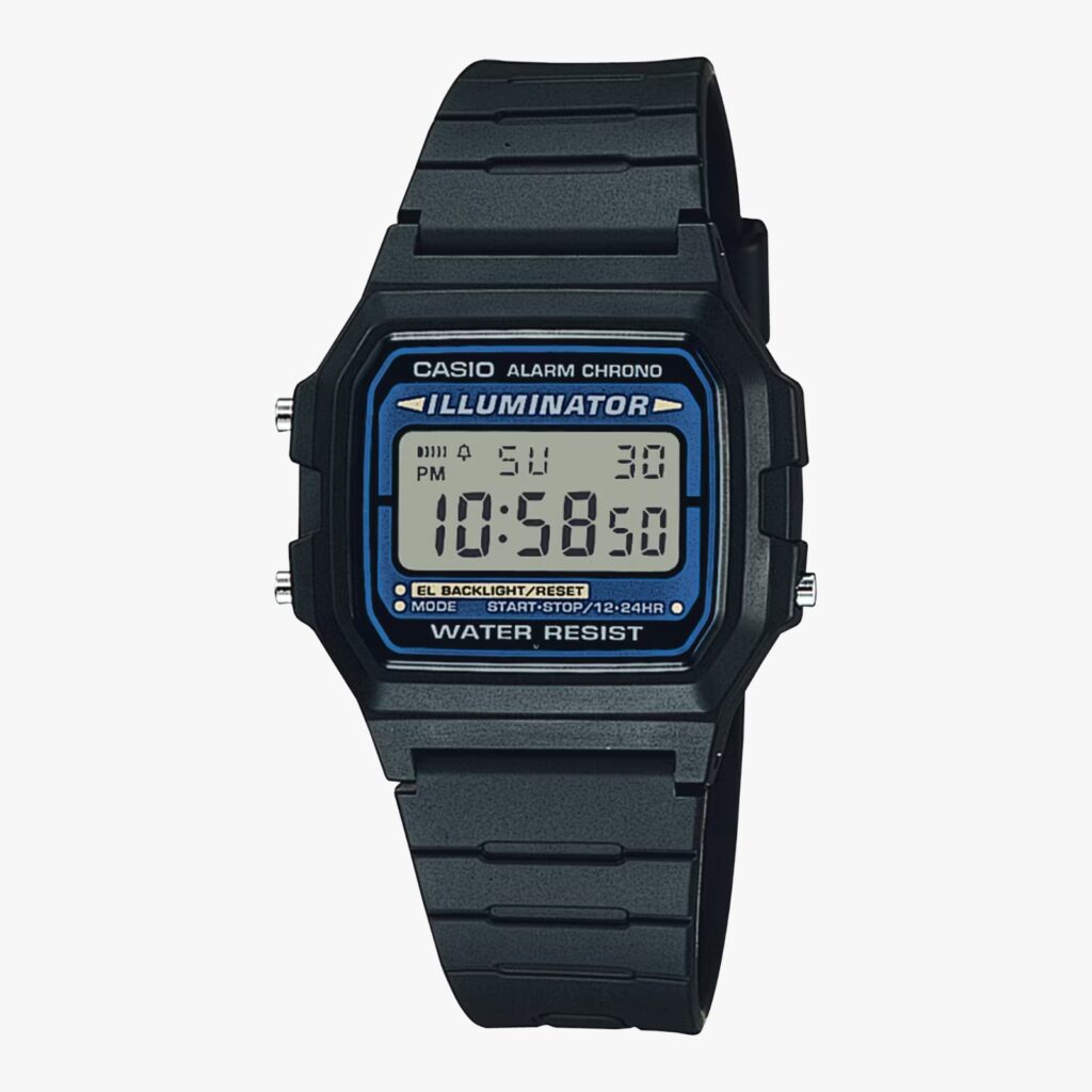 RELOGIO DE PULSO CASIO  STANDARD DIGITAL - F-105W-1ADF-SC - PRETO